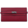 Women's Fashion Classic Lychee Pattern Cowhide Clutch Ladies Wallets