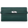 Women's Fashion Classic Lychee Pattern Cowhide Clutch Ladies Wallets