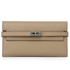 Women's Fashion Classic Lychee Pattern Cowhide Clutch Ladies Wallets