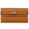 Women's Fashion Classic Lychee Pattern Cowhide Clutch Ladies Wallets
