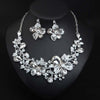 Women's Suite Crystal Gem Jewelry Dress Bridal Necklaces