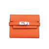 Women's Fashion Classic Lychee Pattern Cowhide Clutch Ladies Wallets