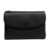 Genuine Leather Womens Short Wallet Card Holder With Multiple Card Slots