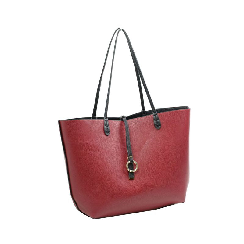 Women's Kendra Reversible Supersoft Vegan Leather Tote Handbag Crossbody Bag