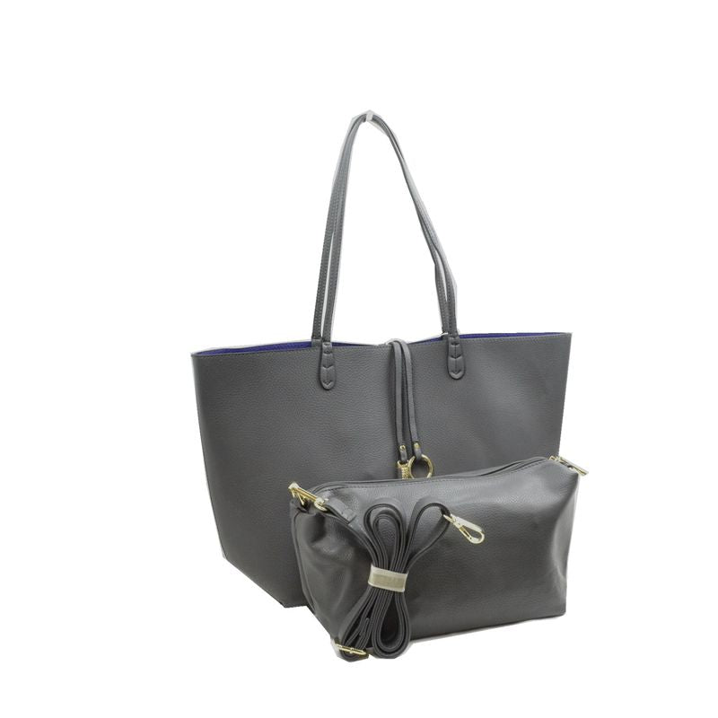 Women's Kendra Reversible Supersoft Vegan Leather Tote Handbag Crossbody Bag