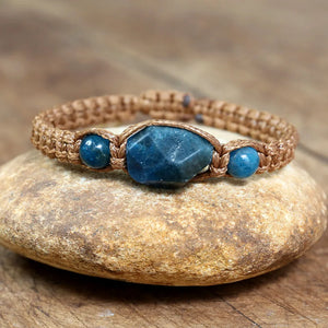 Unisex Apatite Handmade Bracelets