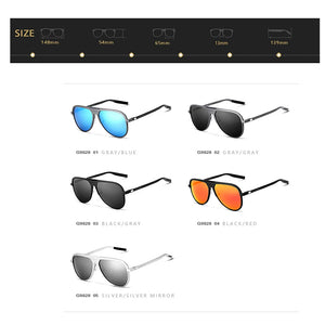 GUZTAG Polarized Sunglasses with Aluminum Frames