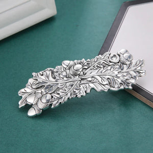 Vintage Celtic Tree of Life Hair Clips - Wicca Flower Barrettes for Women