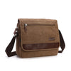 High Quality Canvas Shoulder Bag - Designer Unisex Messenger Bag with Large Capacity