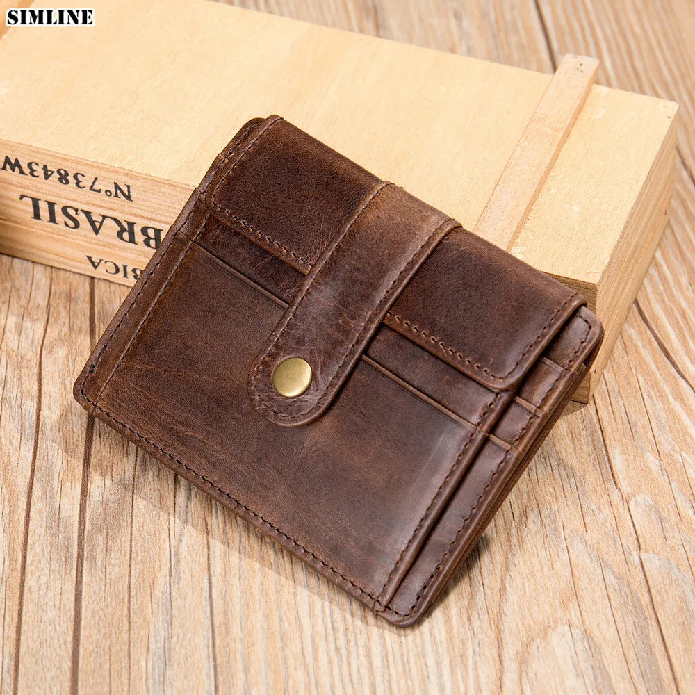 Genuine Leather Wallets for Men