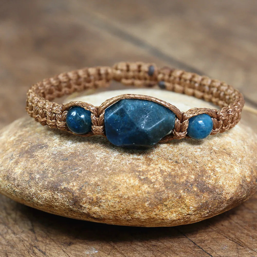 Unisex Apatite Handmade Bracelets