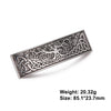 Vintage Celtic Tree of Life Hair Clips - Wicca Flower Barrettes for Women