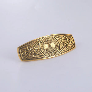 Vintage Celtic Tree of Life Hair Clips - Wicca Flower Barrettes for Women