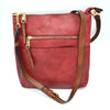 Women's Kaylee Soft PU Vegan Leather 2 in 1 Tote Crossbody Bag