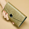 Women's Long Genuine Leather Design Fashion Elegant Ladies Wallets