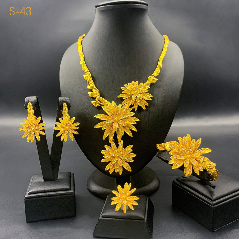 Classic Classy Women's Alloy Wedding Decoration Jewelry Set