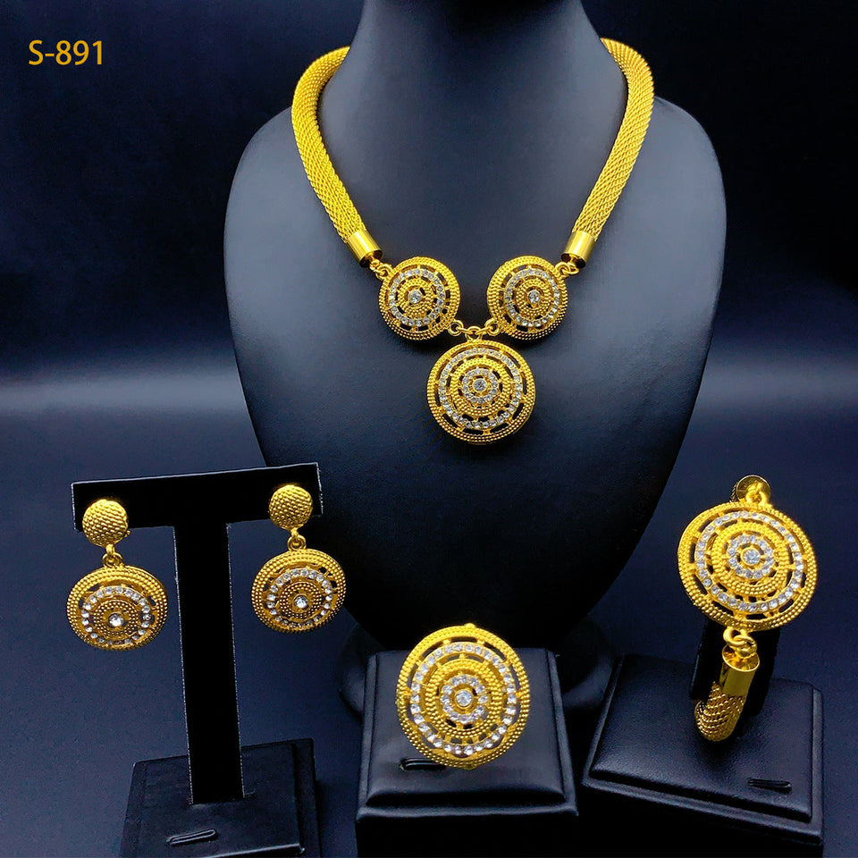 Classic Classy Women's Alloy Wedding Decoration Jewelry Set