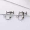 Stainless Steel Flat-head Screw No Pierced Adjustable Elastic Spiral Hair Ear Clip