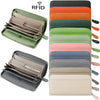 Women's Genuine Leather High-grade Large Capacity Long Ladies Wallets