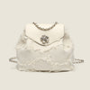 Backpack purse for women, design fashion casual chain backpack, small shoulder backpack