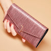 Women's Long Genuine Leather Design Fashion Elegant Ladies Wallets