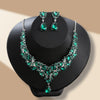 Women's Bridal Rhinestone Suite Luxury Fashion Party Jewelry Set