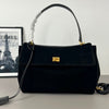 Women's Genuine Leather High-grade Underarm Commuter Kelly Crossbody Bags
