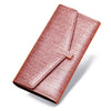 Women's Long Genuine Leather Design Fashion Elegant Ladies Wallets