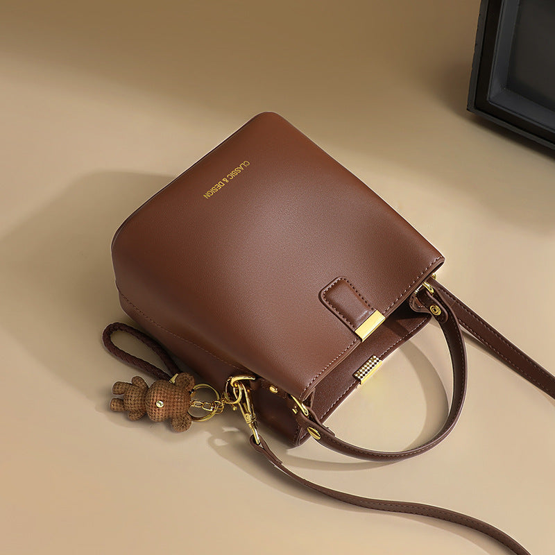 Women's Fashion Genuine Leather Portable High-grade Crossbody Bags