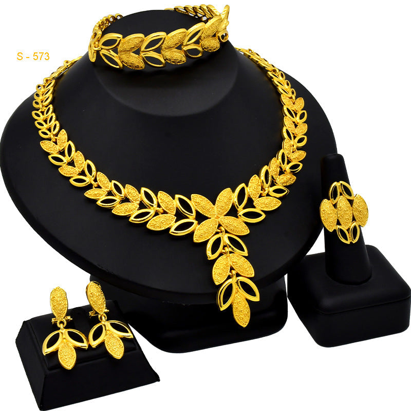 Classic Classy Women's Alloy Wedding Decoration Jewelry Set