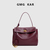Women's Genuine Leather High-grade Underarm Commuter Kelly Crossbody Bags