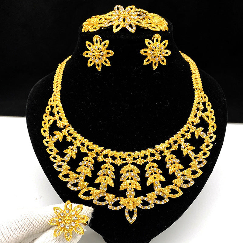 Classic Classy Women's Alloy Wedding Decoration Jewelry Set