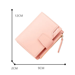 Compact Wallet - Small Women's Purse with Multiple Card Slots