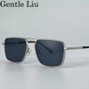 Steampunk Driving Sunglasses - Oversized Square Punk Design with UV400 Protection