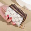 Vintage Faux Leather Women's Wallet - Fashionable Card Holder with Coin Purse