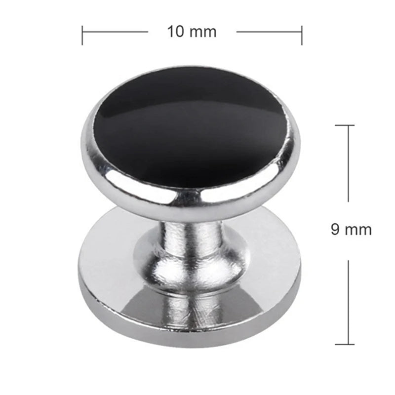 Complete Tuxedo Accessories Set - 2 Cufflinks & 6 Studs for Formal Occasions