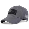 Embroidered USA Flag Baseball Hat - Men's Outdoor Sports Cap