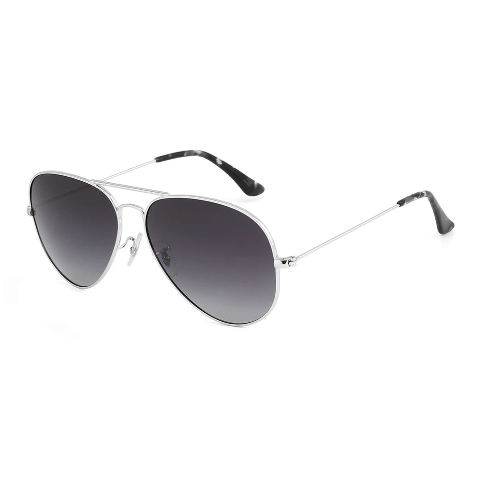 Oversized Aviator Sunglasses - Polarized Retro Design for Men & Women