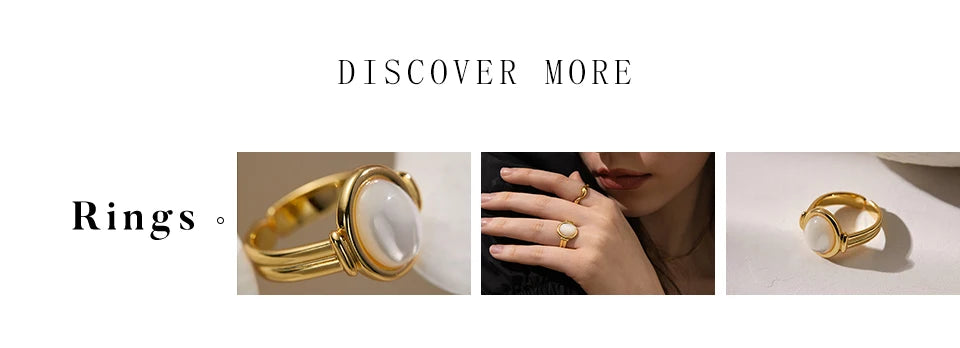 Unisex Minimalist Wide Band Rings - Gold Silver Plated Stainless Steel
