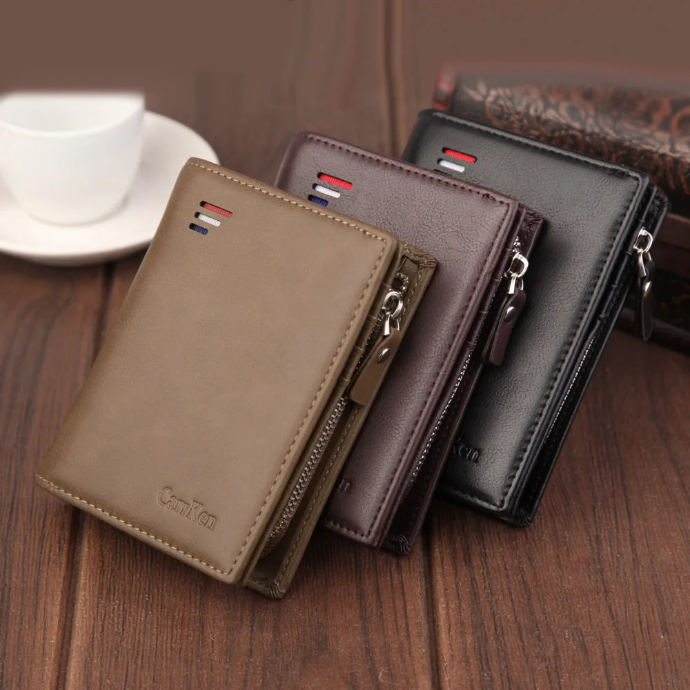 Men's Zipper Wallets