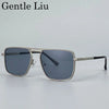 Steampunk Driving Sunglasses - Oversized Square Punk Design with UV400 Protection