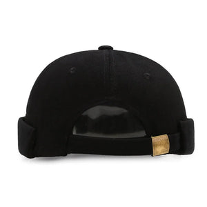 Unisex Solid Color Docker Skullcaps