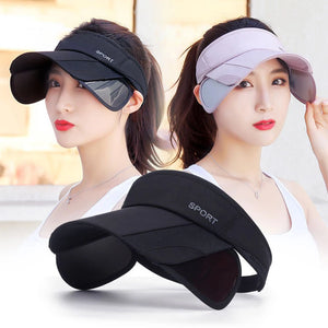 Adjustable Visor Sun Hat - UV Protection Sports Cap for Men & Women