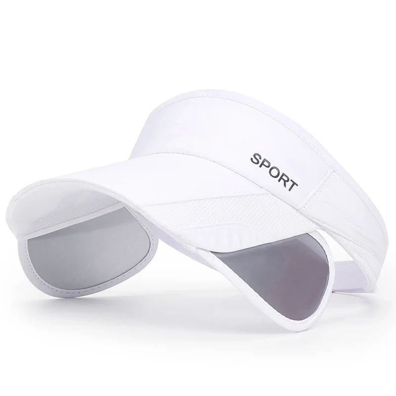 Adjustable Visor Sun Hat - UV Protection Sports Cap for Men & Women
