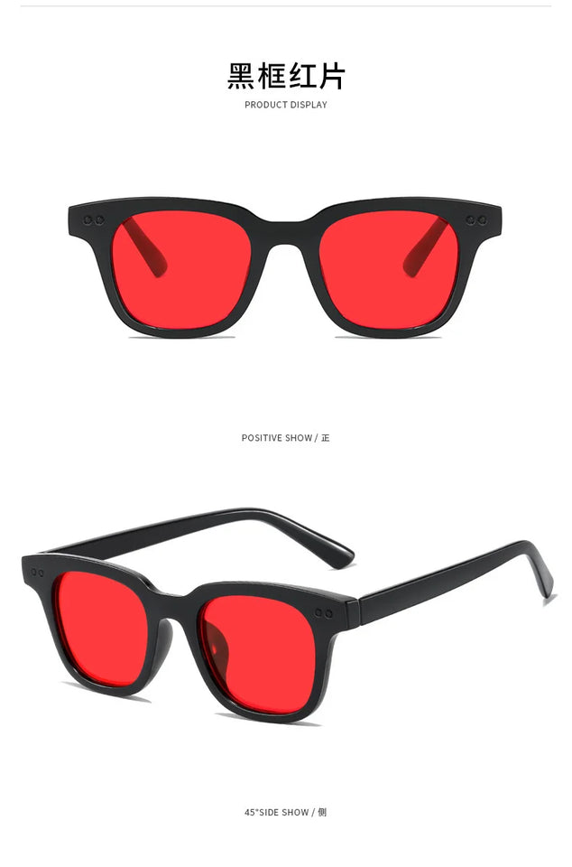 Trendy Unisex Sunglasses - UV Protection with Modern Design