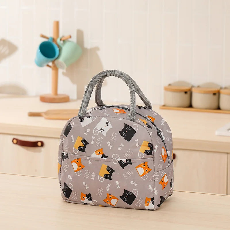 Cationic Waterproof Lunch Bag - Insulated Thermal Tote with Thickened Cooler Design
