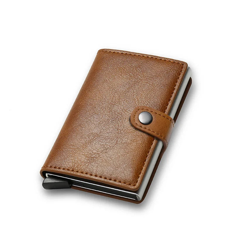 Carbon Fiber Men's Wallet - Ultra-Slim RFID Pop-Up Card Holder