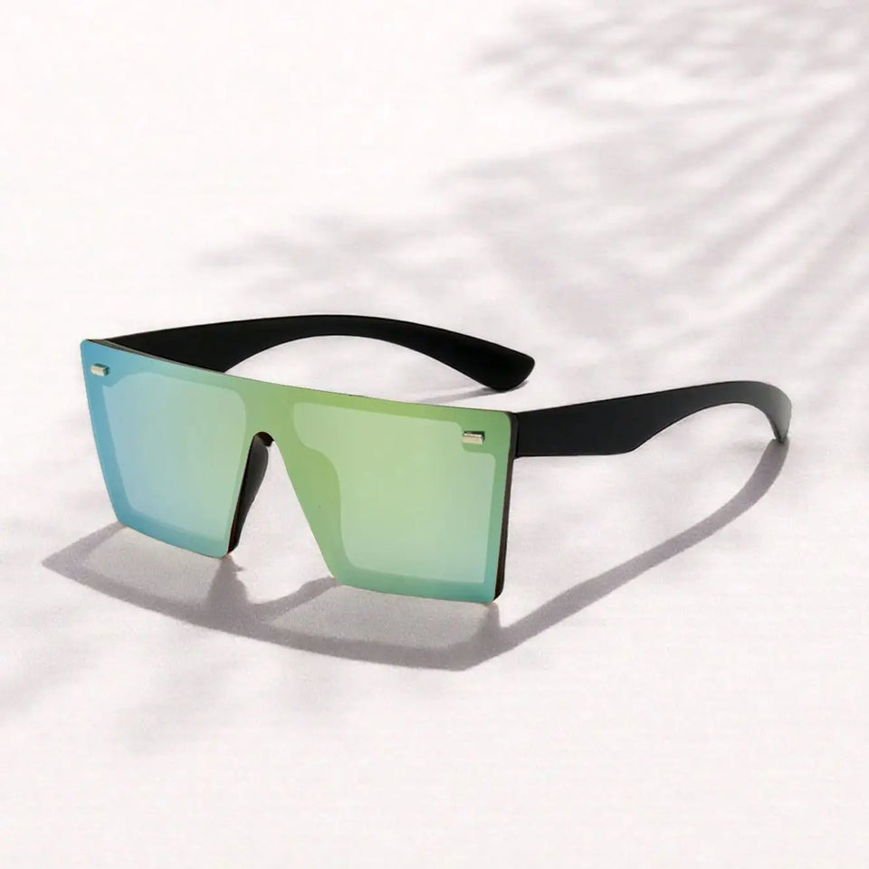 Women's Oversized Square Sunglasses - Casual Retro Design & Fashion Statement