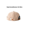 Casual Sailor Cap - Retro Adjustable Brimless Hat for Men & Women