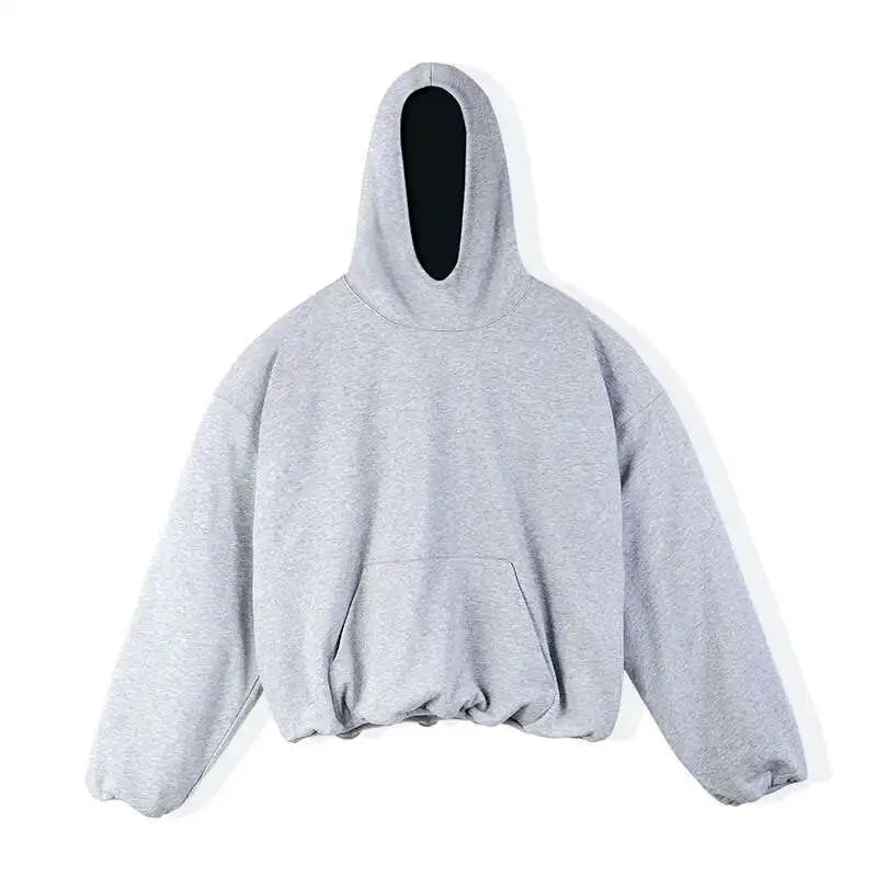 PFNW High Street Men's Hoodie - Oversized Punk Style Double Layer Sweatshirt
